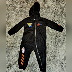 Nike Hooded Jumpsuit Size 18 months